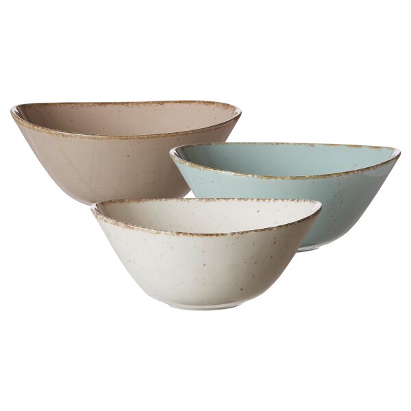 Ritzenhoff & Breker Casa Servierschale oval 3er Set gemischt