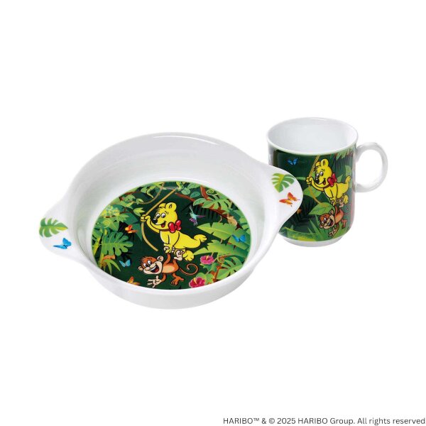 Ritzenhoff & Breker Haribo Jungle Kindergeschirr-Set 2-teilig