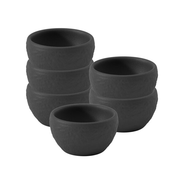 Villeroy & Boch Manufacture Rock Eierbecher ø 4,8 cm 6er Set