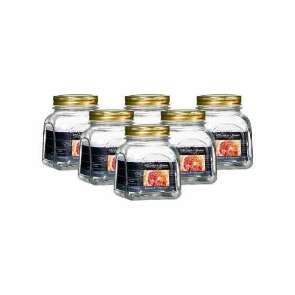 Ritzenhoff & Breker Homemade Einmachglas 500 ml 6er Set