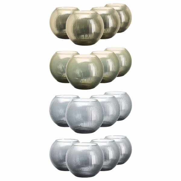 Ritzenhoff & Breker Elysia Windlicht ø 19 cm 4er Set - Variante