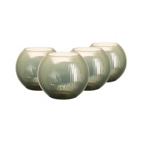 Ritzenhoff & Breker Elysia Windlicht ø 19 cm 4er Set - altgold