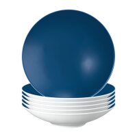 Seltmann Weiden Life Fashion Pasta-/Suppenteller ø 23 cm 6er Set - Classic Blue