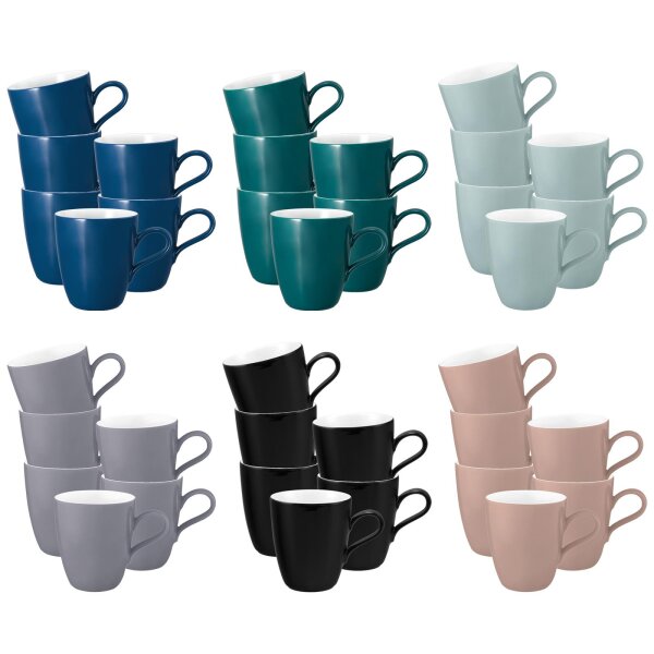 Seltmann Weiden Life Fashion Henkelbecher 400 ml 6er Set - Variante