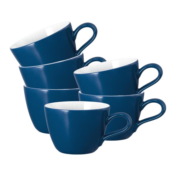 Seltmann Weiden Life Fashion Kaffeetasse 240 ml 6er Set - Classic Blue