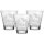 Gravur Trinkglas 215 ml Einhorn 3er Set