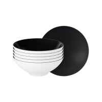 Seltmann Weiden Life Fashion Dessertschale ø 14,6 cm 6er Set - Glamorous Black