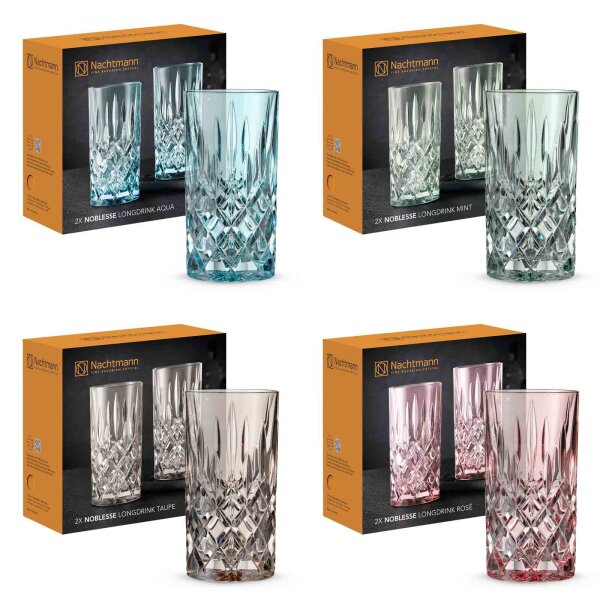 Nachtmann Noblesse Colors Longdrinkglas 395 ml 2er Set - Variante