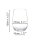 Riedel O Weintumbler Riesling 600 ml 4er Set