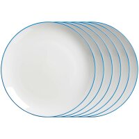 Ritzenhoff & Breker Adela Speiseteller ø 26,5 cm 6er Set - blau