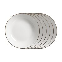 Ritzenhoff & Breker Adela Suppenteller ø 20 cm 6er Set - grau