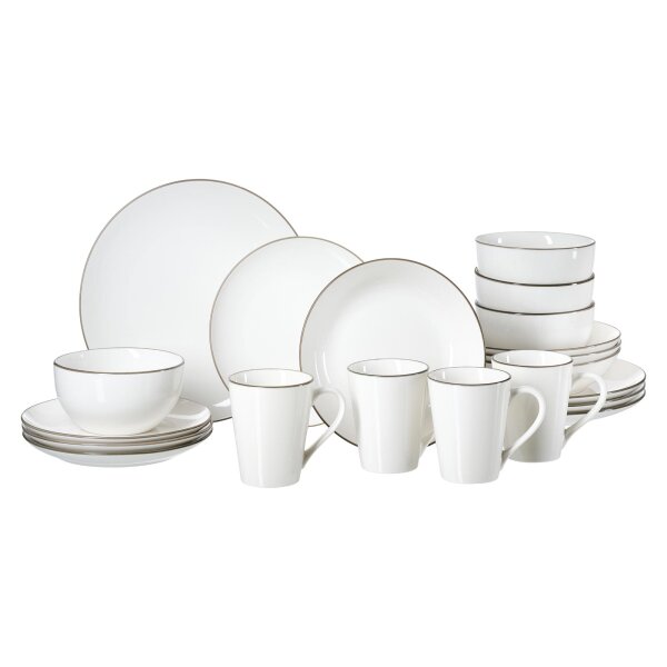 Ritzenhoff & Breker Adela Kombi-Set 20-teilig - grau