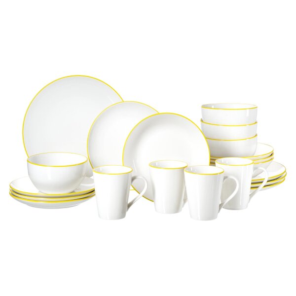 Ritzenhoff & Breker Adela Kombi-Set 20-teilig - gelb