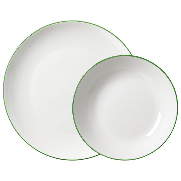 Ritzenhoff & Breker Adela Tafelservice 12-teilig - grün