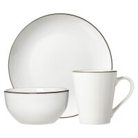 Ritzenhoff & Breker Adela Frühstücks-Set 18-teilig - grau