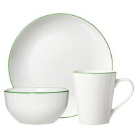 Ritzenhoff & Breker Adela Frühstücks-Set 18-teilig - grün