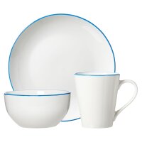 Ritzenhoff & Breker Adela Frühstücks-Set 18-teilig - blau