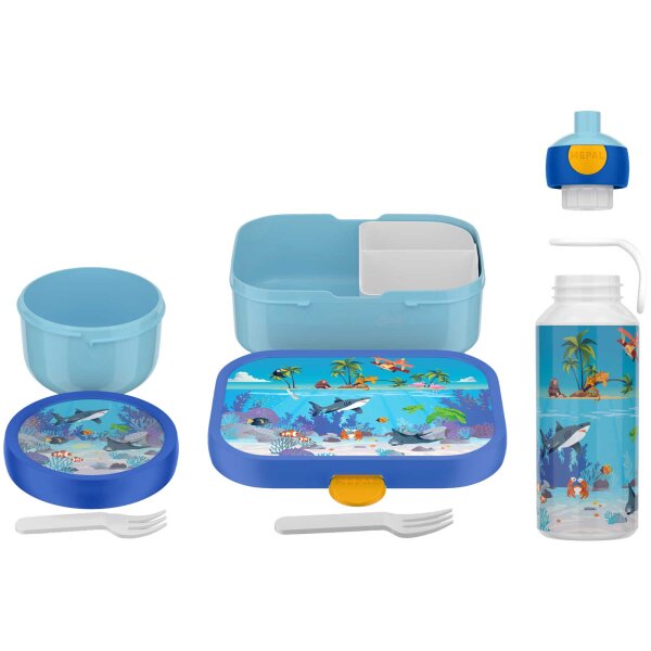 Mepal CAMPUS Lunchset 3-teilig - Tropical Ocean (2025)