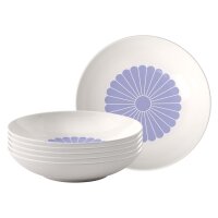 Villeroy & Boch Fleur Couleur Pastaschale ø 24 cm 6er Set - Bleu
