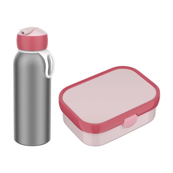 Mepal CAMPUS Lunchset mit Thermoflasche 2-teilig - Cool Pink (2025)