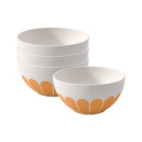 Villeroy & Boch Fleur Couleur Müslischale ø 14,1 cm 4er Set - Soleil