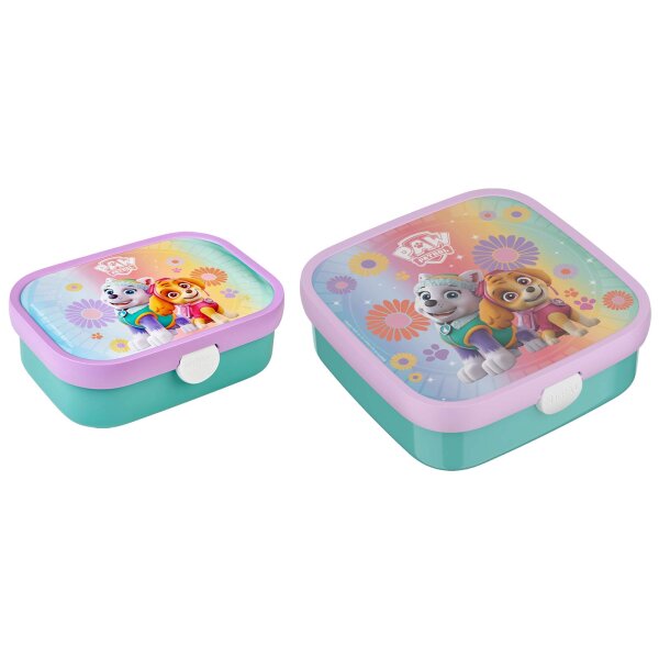 Mepal CAMPUS Brotdosen-Set mit Gabel - Paw Patrol Girls (2025)