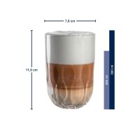 Leonardo GOCCE Latte Macchiato Glas (3) 390 ml 2er Set