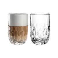 Leonardo GOCCE Latte Macchiato Glas (2) 390 ml 2er Set
