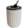 COOTAB Cooler Table LONDON 4-in-1 Loungetisch mit Edelstahl-Kühler - Champagner/Schwarz