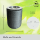 COOTAB Cooler Table LONDON 4-in-1 Loungetisch mit Edelstahl-Kühler - Anthrazit/Champagner