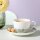 Villeroy & Boch Fleur Couleur Kaffeetasse mit Untertasse 160 ml 6er Set - Vert