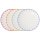Villeroy & Boch Fleur Couleur Speiseteller-Set ø 26,6 cm 4-teilig