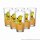 Ritzenhoff & Breker Haribo Thumbs Up Trinkglas 380 ml 6er Set Orange