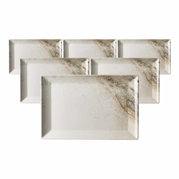 Ritzenhoff & Breker Arezzo Platte 30 x 20 cm 6er Set