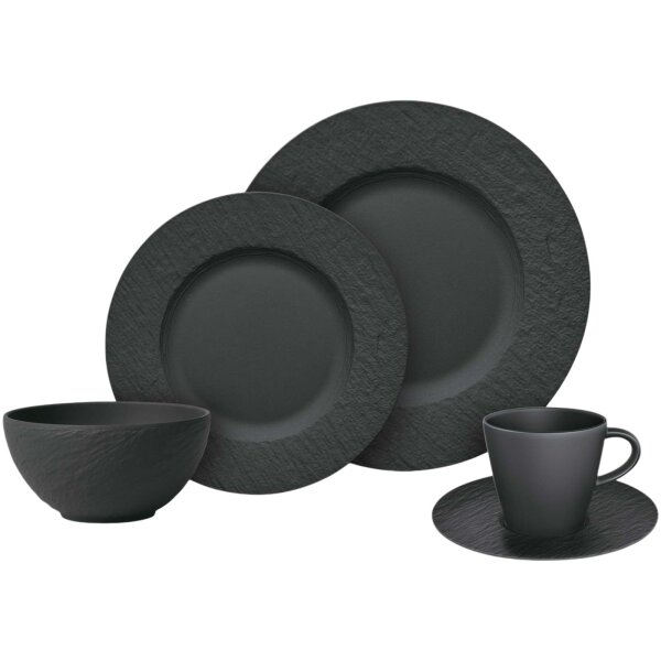 Villeroy & Boch Manufacture Rock Kombi-Set 20-teilig