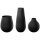Villeroy & Boch Manufacture Collier Noir Vasen-Set 3-teilig