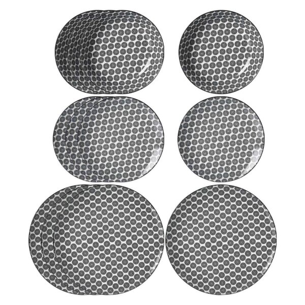Ritzenhoff & Breker Takeo Circles Teller-Set 12-teilig