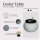 COOTAB Cooler Table MILANO 3-in-1 Loungetisch mit Acryl-Kühler - Anthrazit/Champagner