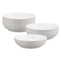 Seltmann Weiden Liberty Pure Colors Foodbowl ø 25 cm 6er Set - New Grey