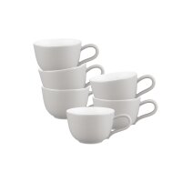 Seltmann Weiden Liberty Pure Colors Espressotasse 90 ml 6er Set - New Grey