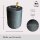 COOTAB Cooler Table LONDON 4-in-1 Loungetisch mit Acryl-Kühler - Anthrazit-Champagner