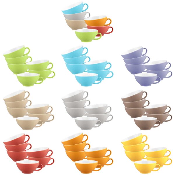 Seltmann Weiden Liberty Pure Colors Teetasse 140 ml 6er Set - Variante