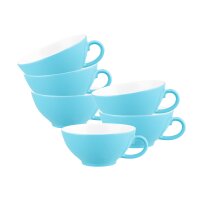 Seltmann Weiden Liberty Pure Colors Teetasse 140 ml 6er Set - Lagoon Blue