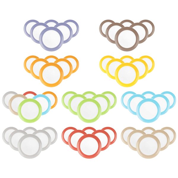 Seltmann Weiden Liberty Pure Colors Brotteller ø 17,5 cm 6er Set - Variante