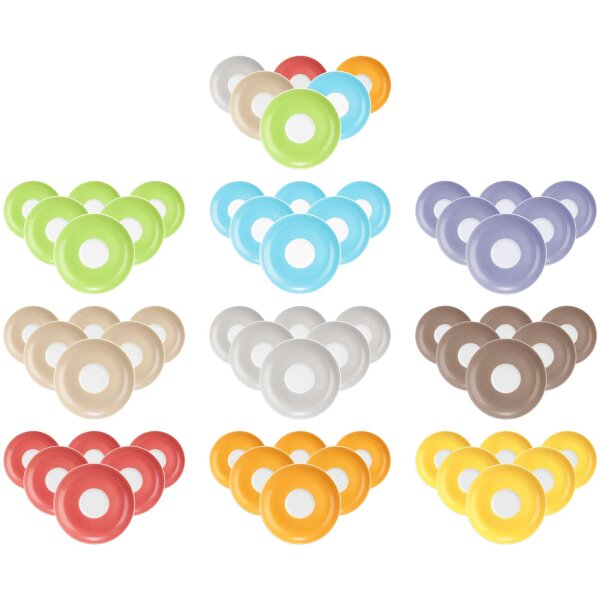 Seltmann Weiden Liberty Pure Colors Teeuntertasse ø 13 cm 6er Set - Variante