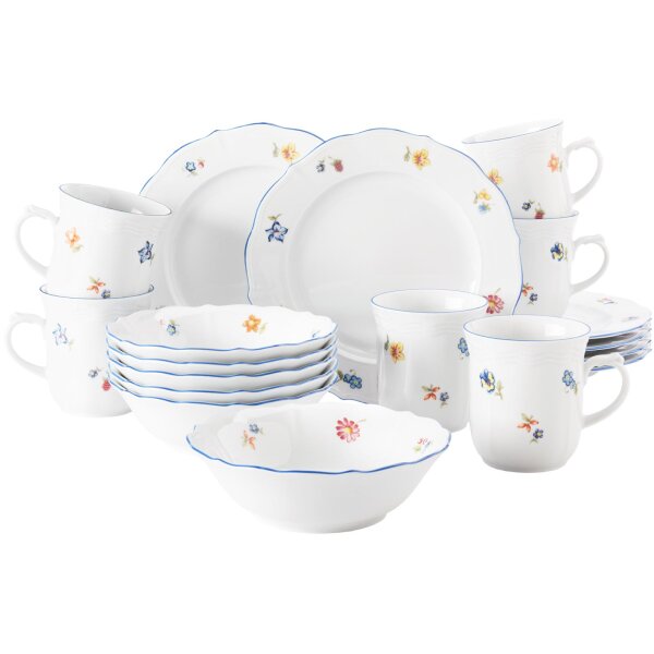 Seltmann Weiden Sonate Nostalgie Frühstücks-Set 18-teilig