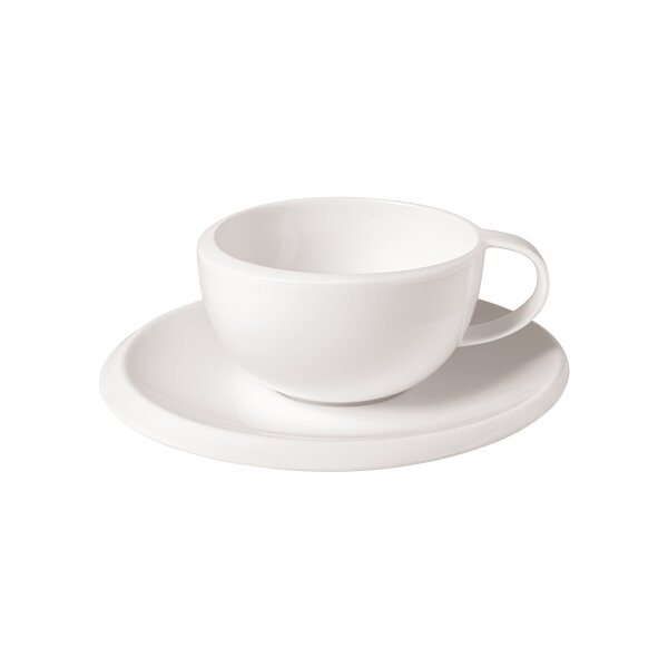 Villeroy & Boch NewMoon Kaffeetasse mit Untertasse 190 ml