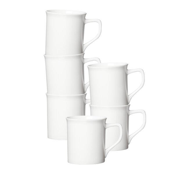 Ritzenhoff & Breker Simple Henkelbecher 400 ml 6er Set
