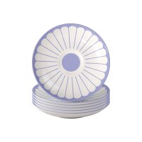 Villeroy & Boch Fleur Couleur Kaffeeuntertasse ø 14,8 cm 6er Set - Bleu