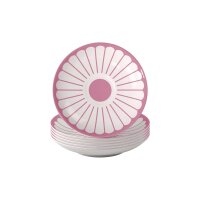 Villeroy & Boch Fleur Couleur Espressountertasse ø 11,7 cm 6er Set - Cassis